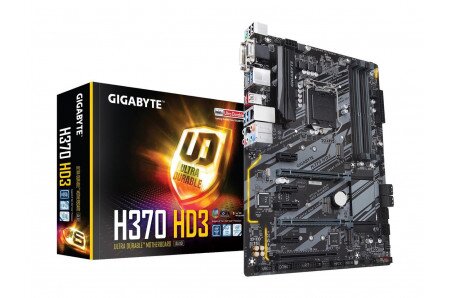 Buy Gigabyte Intel H370 HD3 Ultra Durable Motherboard With USB 3.1