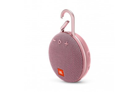 JBL Clip 3 Portable Bluetooth Speaker with Carabiner - Red