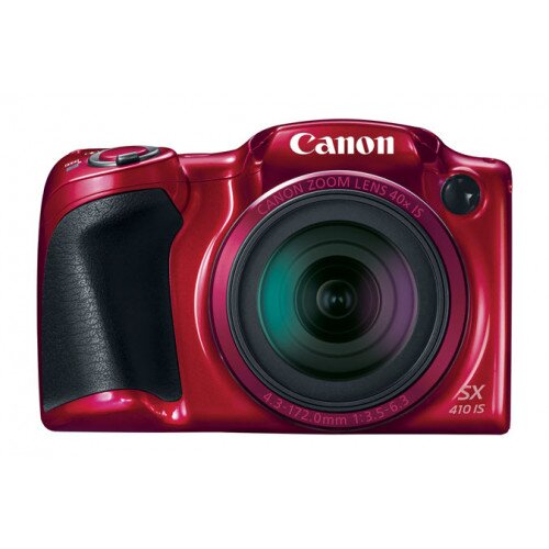 Canon PowerShot SX410 IS Digital Camera - Red