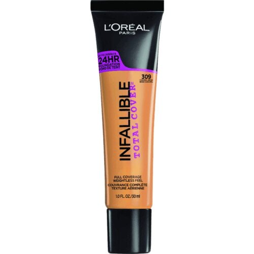 L'Oreal Paris Infallible Total Cover Foundation - Caramel Beige 309