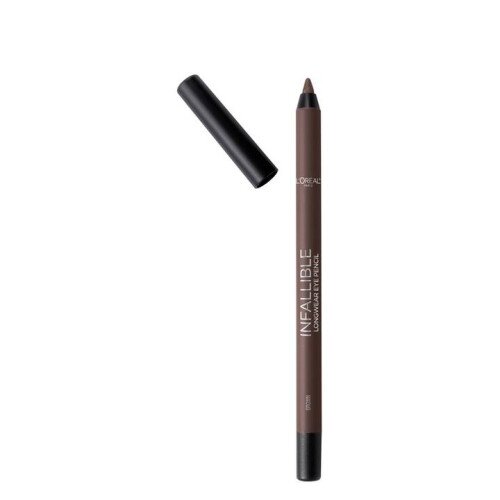 L'Oreal Paris Pro-Last Waterproof, Up to 24HR Pencil Eyeliner - Brown
