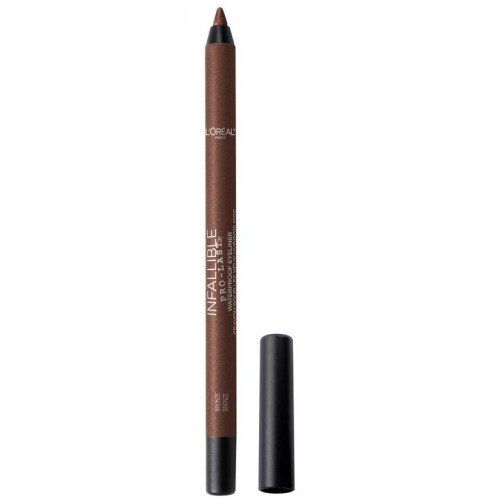 L'Oreal Paris Pro-Last Waterproof, Up to 24HR Pencil Eyeliner - Bronze
