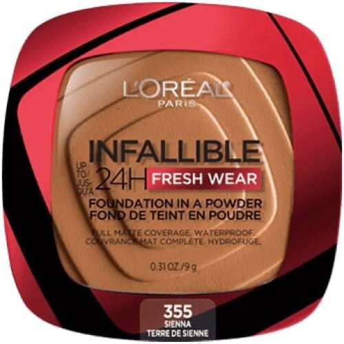 L'Oreal Paris Up to 24H Fresh Wear in a Powder, Matte Finish
