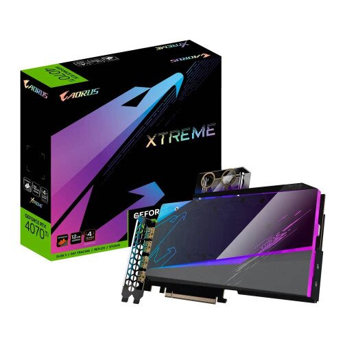 Gigabyte AORUS GeForce RTX 4070 Ti 12GB Xtreme Waterforce WB Graphics Card