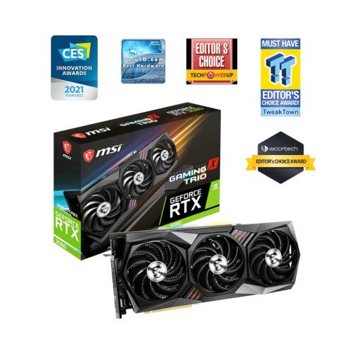 MSI GeForce RTX 3080 GAMING X TRIO 10G Graphics Card