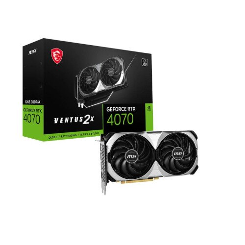 MSI GeForce RTX 4070 VENTUS 2X 12G Graphics Card
