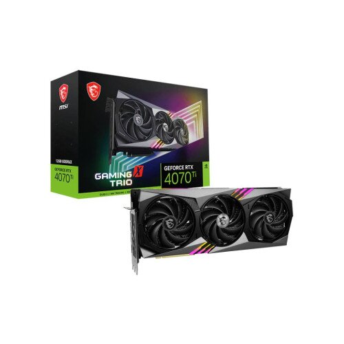 MSI GeForce RTX 4070 Ti GAMING X TRIO 12G Graphics Card