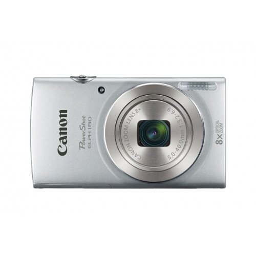 Canon PowerShot ELPH 180 Digital Camera - Silver