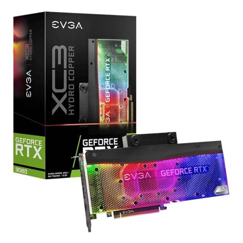 EVGA GeForce RTX 3080 XC3 ULTRA HYDRO COPPER GAMING Graphics Card
