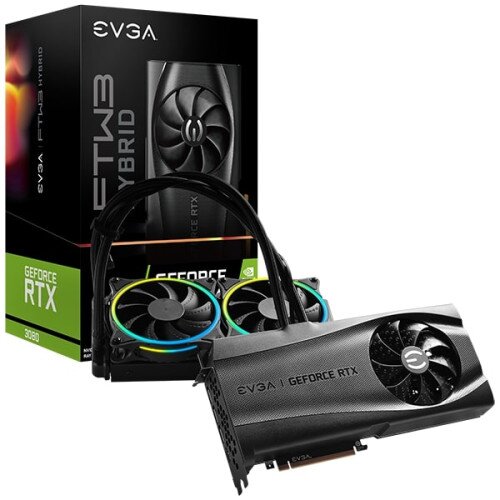 EVGA GeForce RTX 3080 FTW3 ULTRA HYBRID GAMING Graphics Card