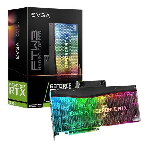 EVGA GeForce RTX 3080 FTW3 ULTRA HYDRO COPPER GAMING Graphics Card