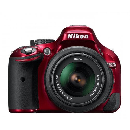Nikon D5200 Digital SLR Camera - Red - Body Only