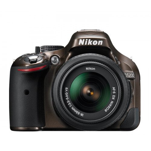 Nikon D5200 Digital SLR Camera - Bronze - 18-55mm VR Lens Kit