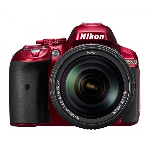 Nikon D5300 Digital SLR Camera - Red - Body Only