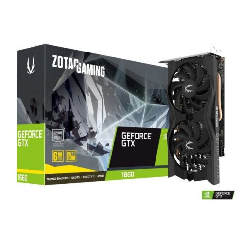 ZOTAC GAMING GeForce GTX 1660 Twin Fan Graphics Card
