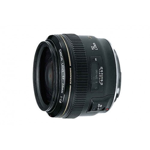 Canon EF 28mm Wide-Angle Lens - f/1.8 USM