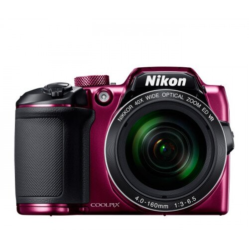 Nikon COOLPIX B500 Compact Digital Camera - Plum