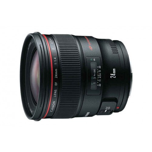 Canon EF 24mm Wide-Angle Lens - f/1.4L II USM