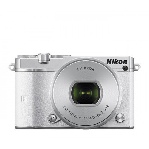 Nikon 1 J5 Camera - White - All-In-One Lens Kit