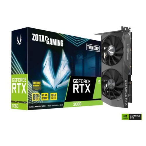 ZOTAC GAMING GeForce RTX 3060 8GB Twin Edge Graphics Card