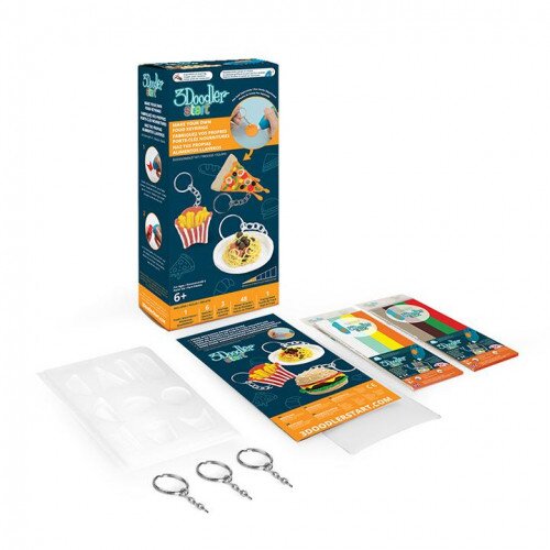 3Doodler Start Make Your Own Food Keyrings DoodleMold Kit
