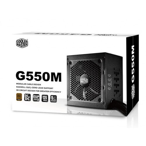Cooler Master G550M Power Supply - 550w