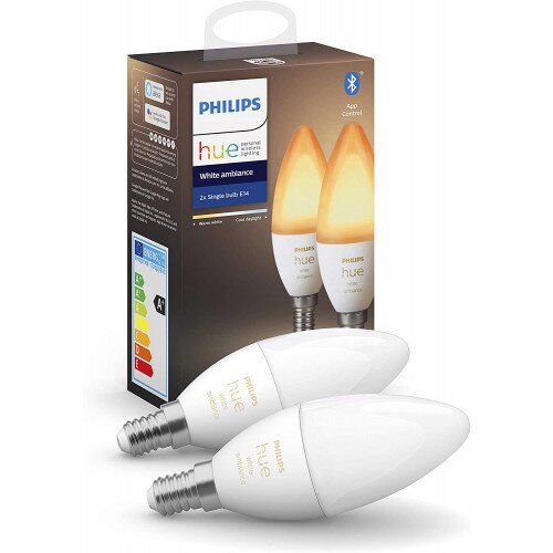Philips Hue White Ambiance Smart Bulb E14 - Dual