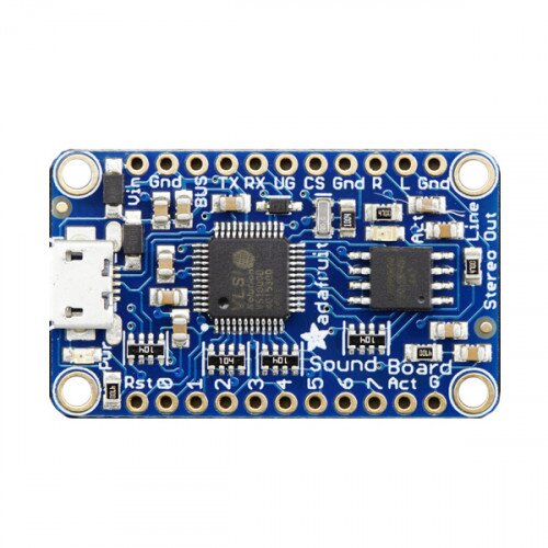 Adafruit Audio FX Mini Sound Board WAV/OGG Trigger 16MB Flash