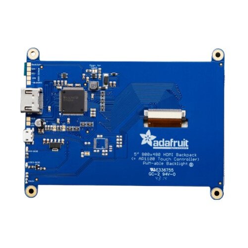 Adafruit HDMI 5" Display Backpack Without Touch