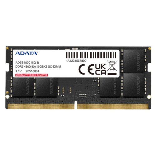 ADATA DDR5-4800 SO-DIMM Memory Module - 8GB