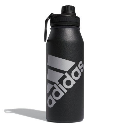 adidas BPA-Free Steel Metal Bottle 1L - Black