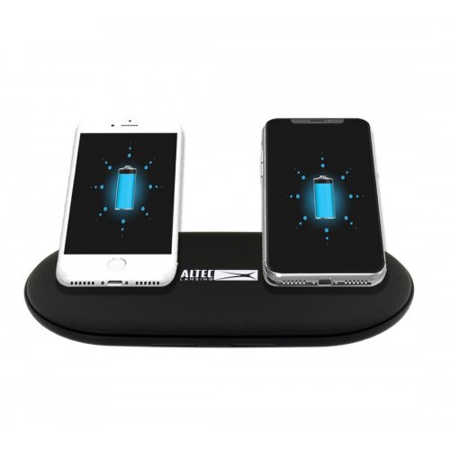 Altec Lansing 15 Watt Dual Position Wireless Charging Pad - Black