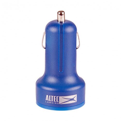 Altec Lansing 2.1 AMP Dual USB Car Charger - Blue