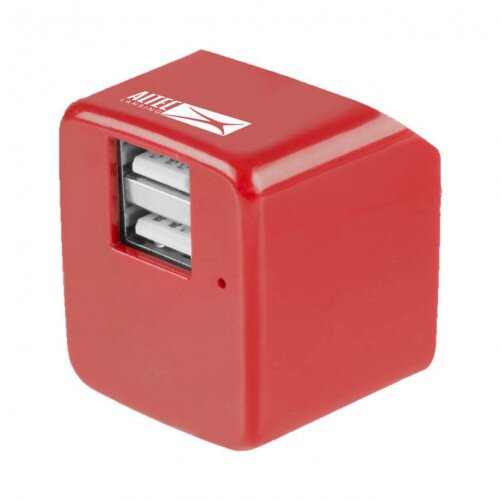 Altec Lansing 2.1 AMP Dual Wall Charger - Red