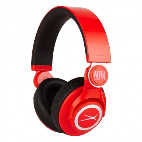 Altec Lansing KickBack Over-Ear Headphones - Red
