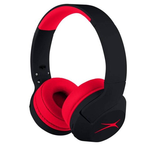 Altec Lansing Kid Safe 2-in-1 ANC Headphones - Blackout Classic Red