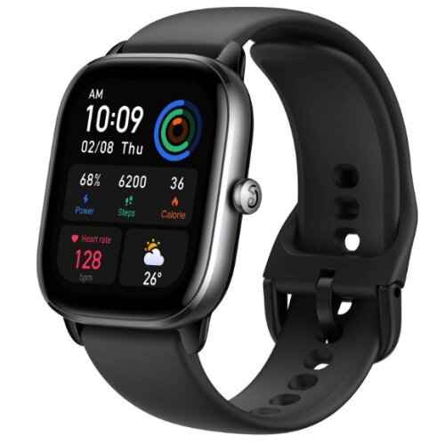 Amazfit GTS 4 Mini Smartwatch - Midnight Black