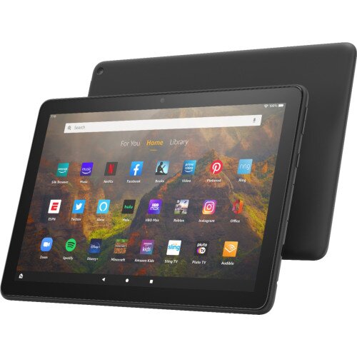 Amazon 11th Gen All-New Fire HD 10 Tablet (10.1" 1080p full HD Display) - 64GB - Lockscreen Ad-Supported - Black