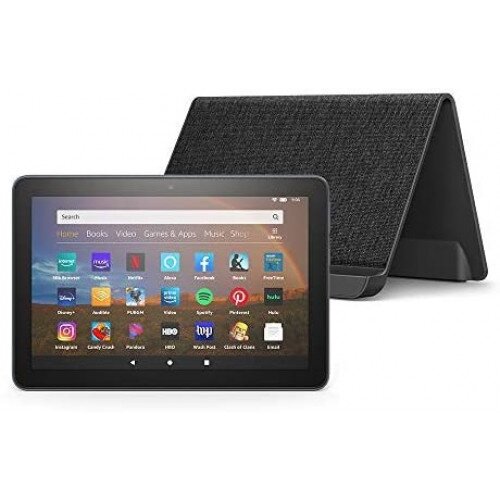 Amazon All-New Fire HD 8 Plus Tablet with Wireless Charging Dock (8" HD Display - 10th Gen) Slate - 64GB