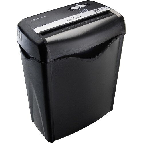 Amazon Basics Cross-Cut Paper And Credit Card Shredder - 6 Sheet - Black