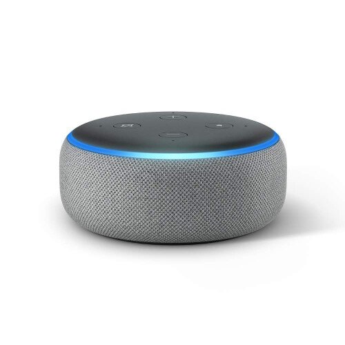 Amazon Echo Dot (3rd Generation) Smart Speaker with Alexa - Heather Gray