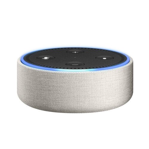 Amazon Echo Dot Case - Sandstone Fabric