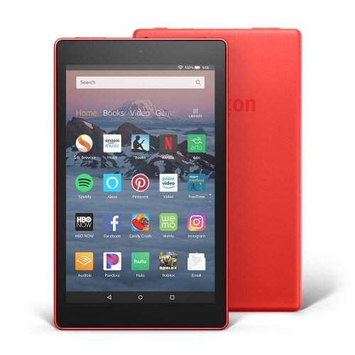 Amazon Fire HD 8 Tablet (8" HD Display - 8th Gen) - 32GB - Punch Red - With Special Offers