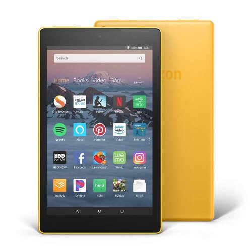 Amazon Fire HD 8 Tablet (8" HD Display - 8th Gen) - 32GB - Canary Yellow - With Special Offers