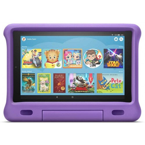 Amazon Kid-Proof Case for Fire HD 10 Tablet (Compatible with 7th and 9th Generations, 2017 and 2019 Releases) - Purple