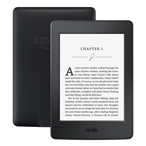 Amazon Kindle Paperwhite E-Reader 6" High-Resolution Display (300 ppi) with Built-in Light Wi-Fi - Black