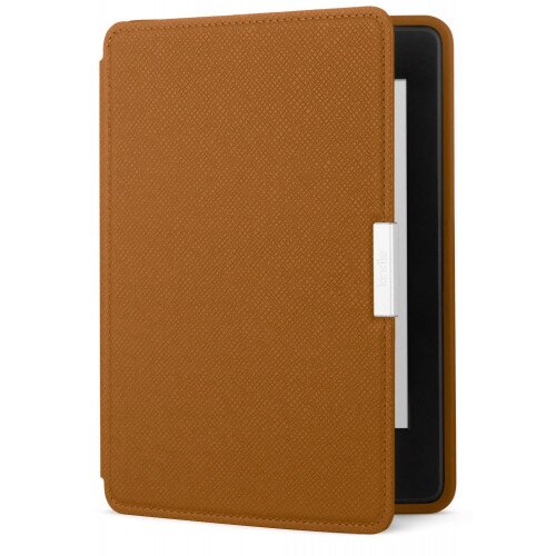 Amazon Kindle Paperwhite Leather Case Fits all Paperwhite Generations Prior to 2018 - Saddle Tan