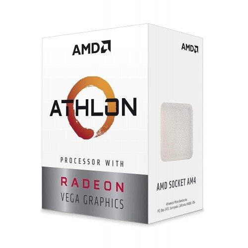 AMD Athlon 240GE Processor with Radeon Vega 3 Graphics