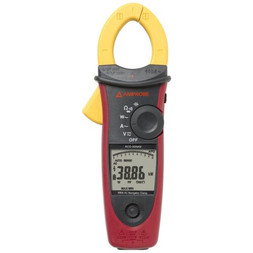 Amprobe ACD-50NAV CAT IV 600 A TRMS Navigator Clamp Meter