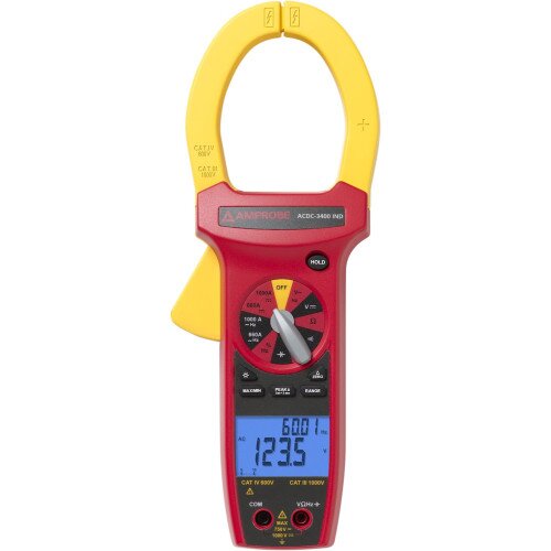 Amprobe ACDC-3400 IND AC/DC CAT IV TRMS Clamp Meter